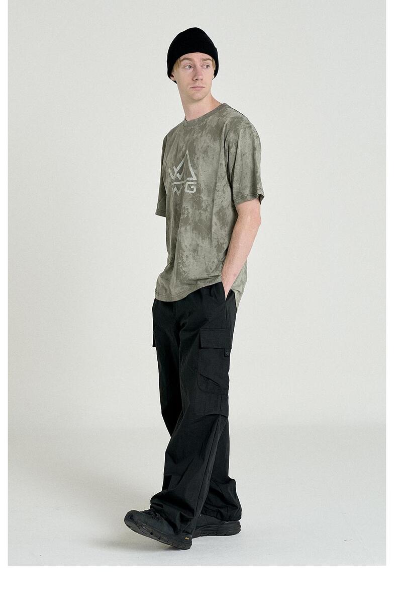 CANYON GARMENT DYED T-SHIRT(OLIVE)