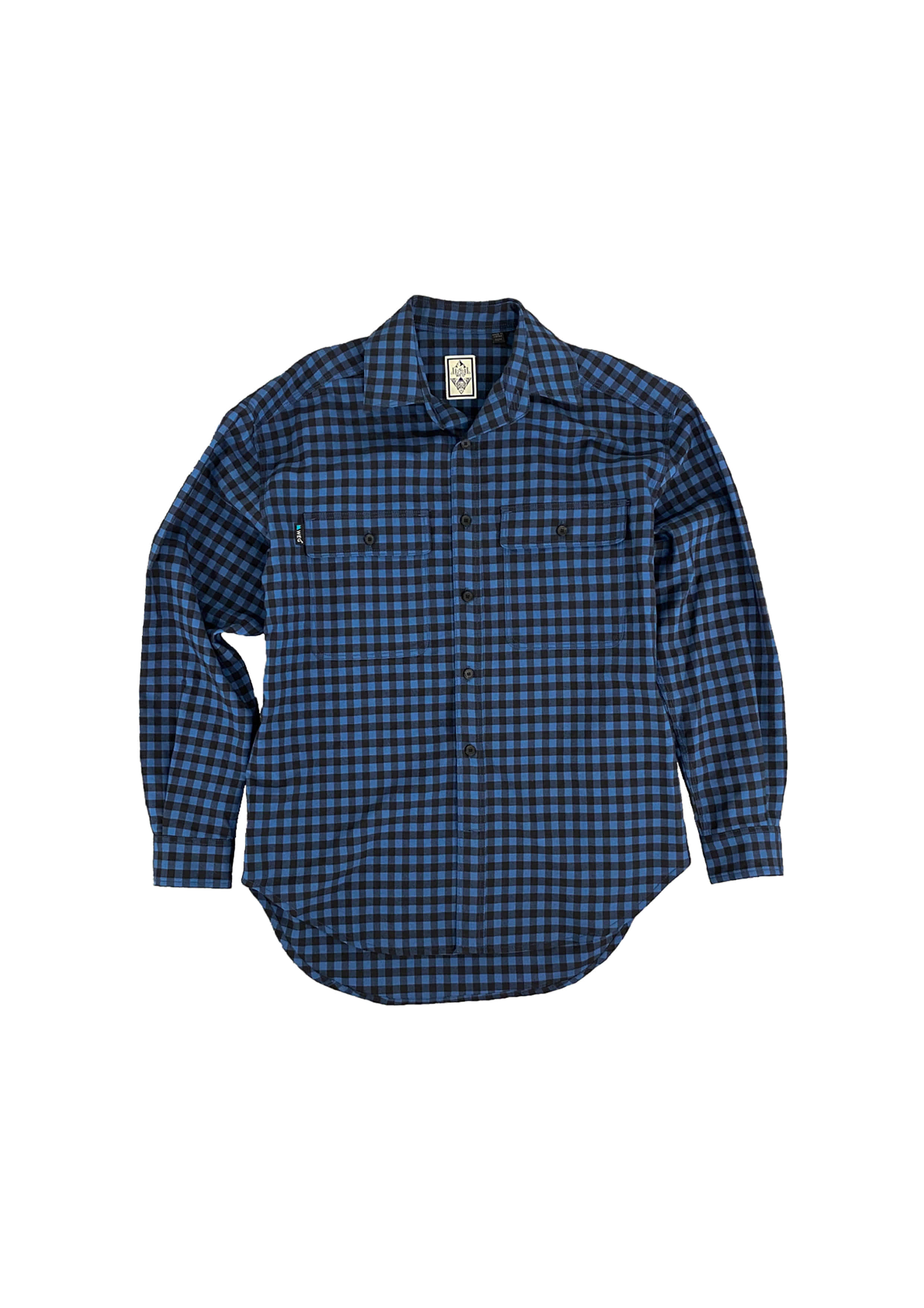 Grizzly outdoor check shirt (Blue)