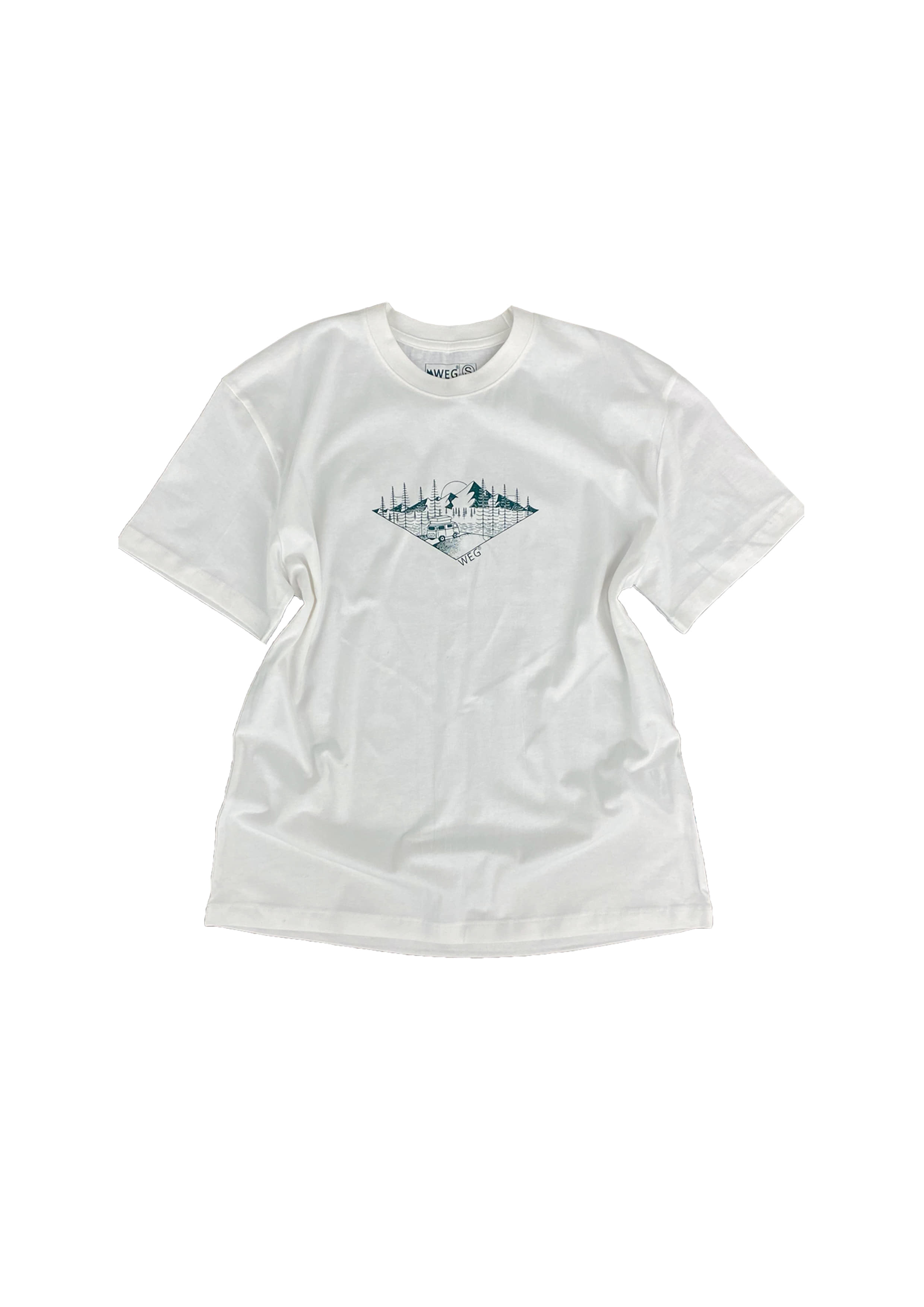 Road To The Mountain 1/2 T-Shirt (Green)